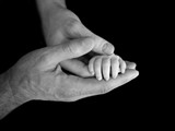 Newborn hand